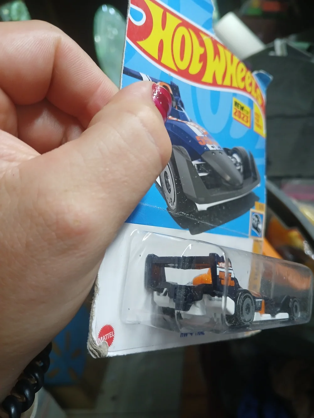 the Hot Wheels HW-4-TRAC from the 2023 HW 55th Race Team series (Collector #159/